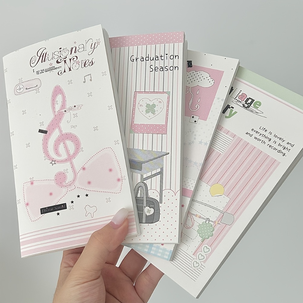 Blank Sheet Music Notebook - Korean Pocket Musical Notebook A6 Blank