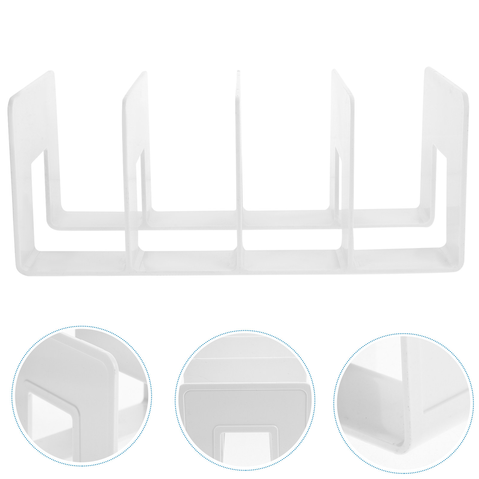 Stationery Books - Stylish Acrylic Desktop Document Rack for