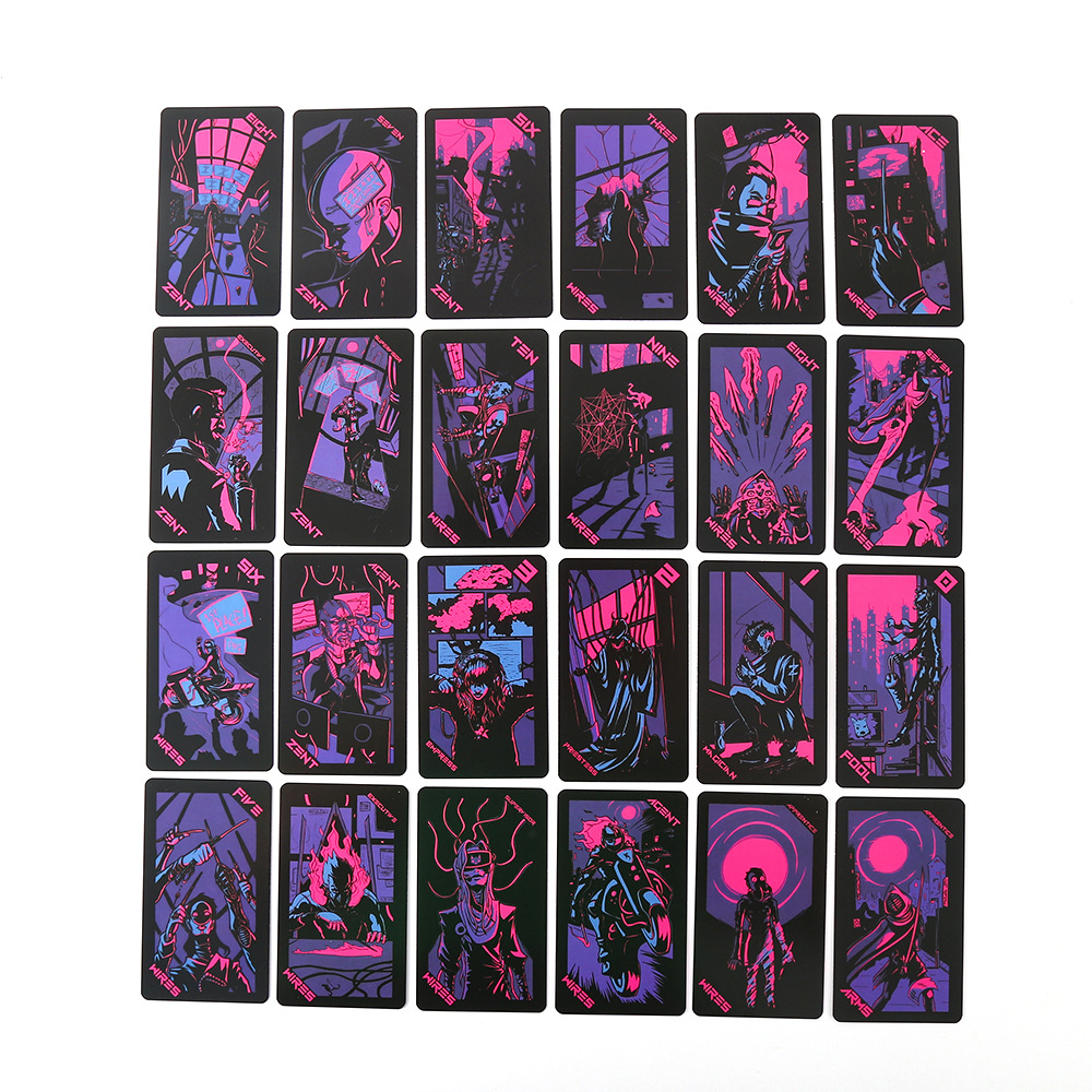 Neon Moon Tarot Cards Pink Gol - Tarot Deck With Guidebook 评论和价格