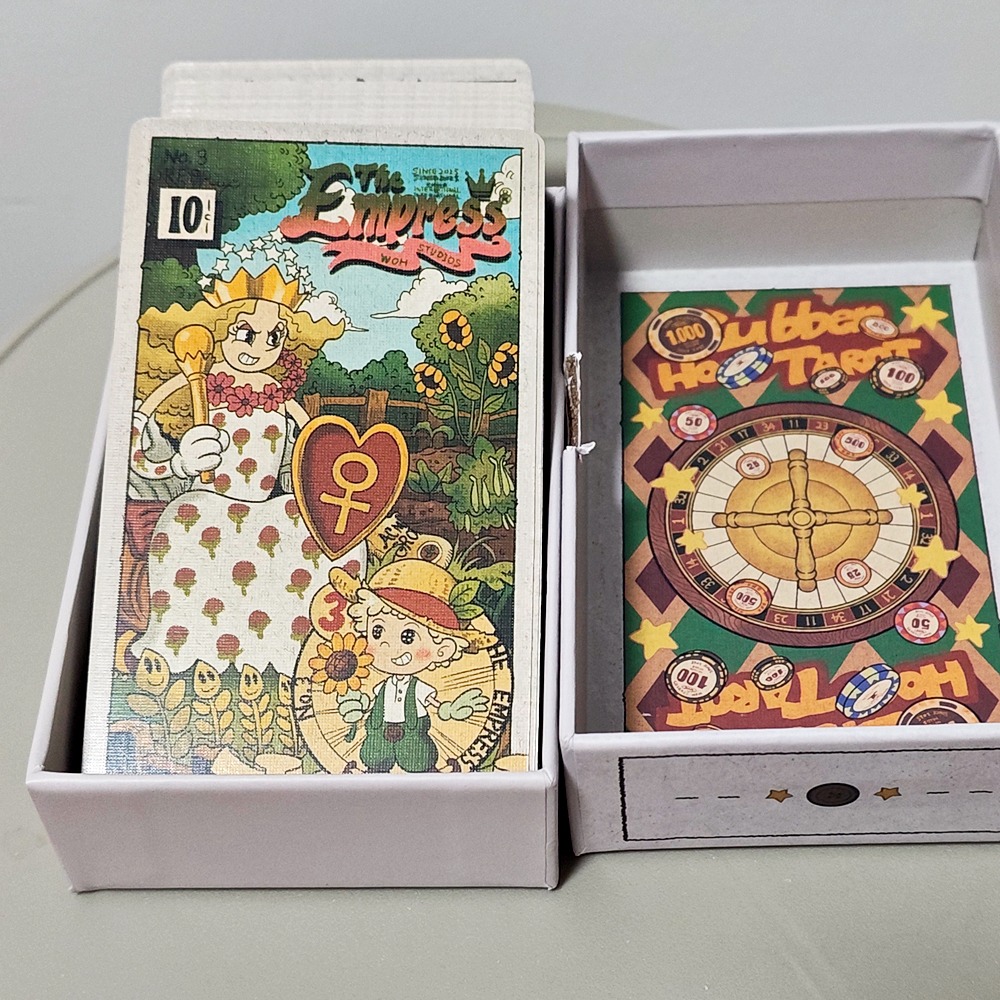 Vintage Rubber Hose Tarot Deck - Tarot Deck With Guidebook 评论和价格