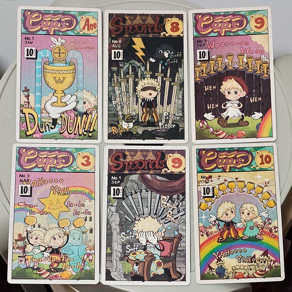 Vintage Rubber Hose Tarot Deck - Tarot Deck With Guidebook 评论和价格