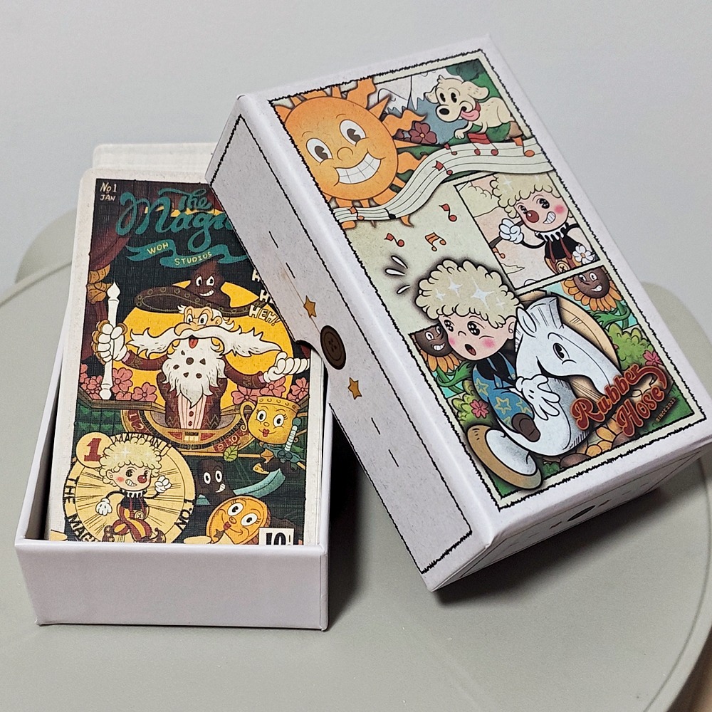 Vintage Rubber Hose Tarot Deck - Tarot Deck With Guidebook 评论和价格