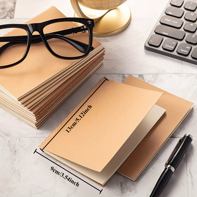 Notebook 5/10/20 Pcs Mini 5.12 - Vintage Leather Journal Notebook 评论和价格